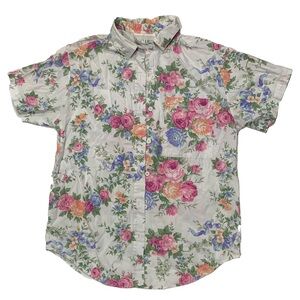 Floral Button Down Shirt for Women